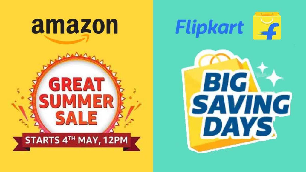 Don't Miss Out: Amazon Great Summer Sale and Flipkart Big Saving Days Are Here!