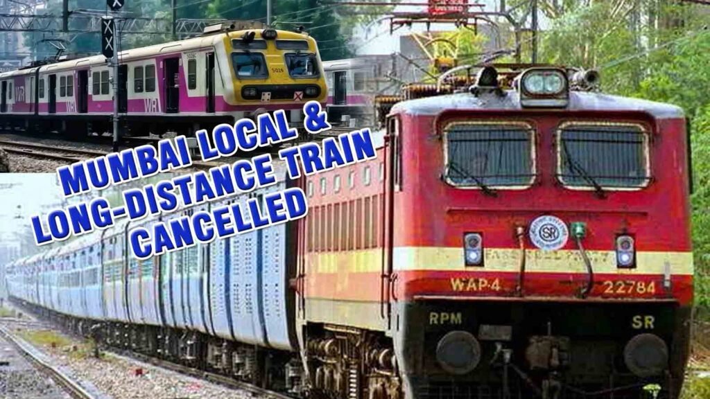 31st May to 2nd June: 930 Mumbai Locals, 72 Long-Distance Trains Cancelled