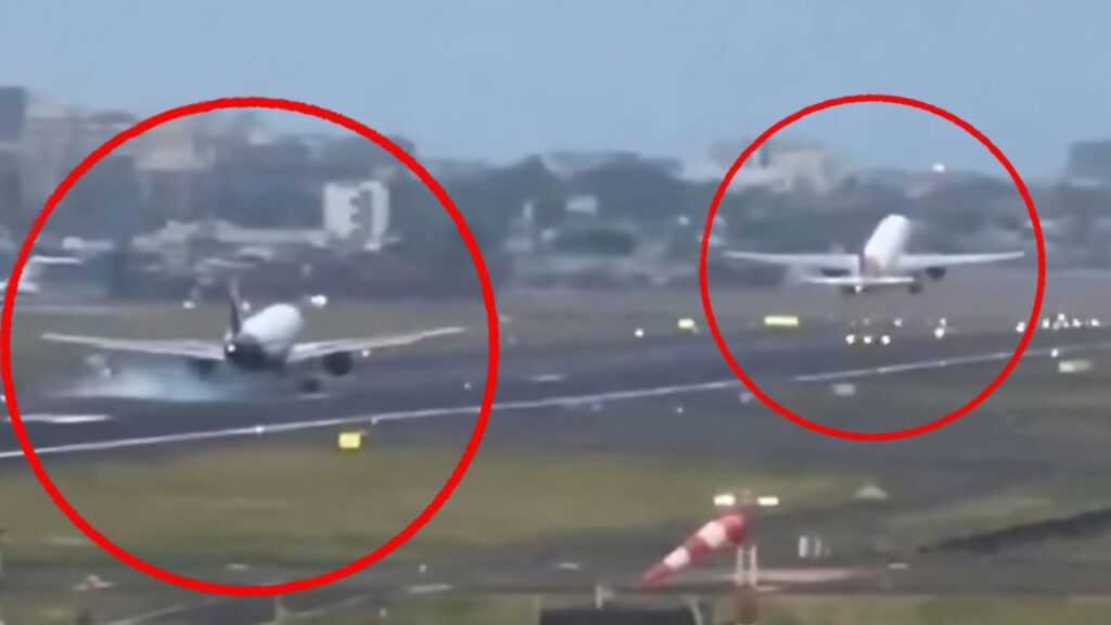 Near miss at Mumbai Airport: Two planes breach safety margins