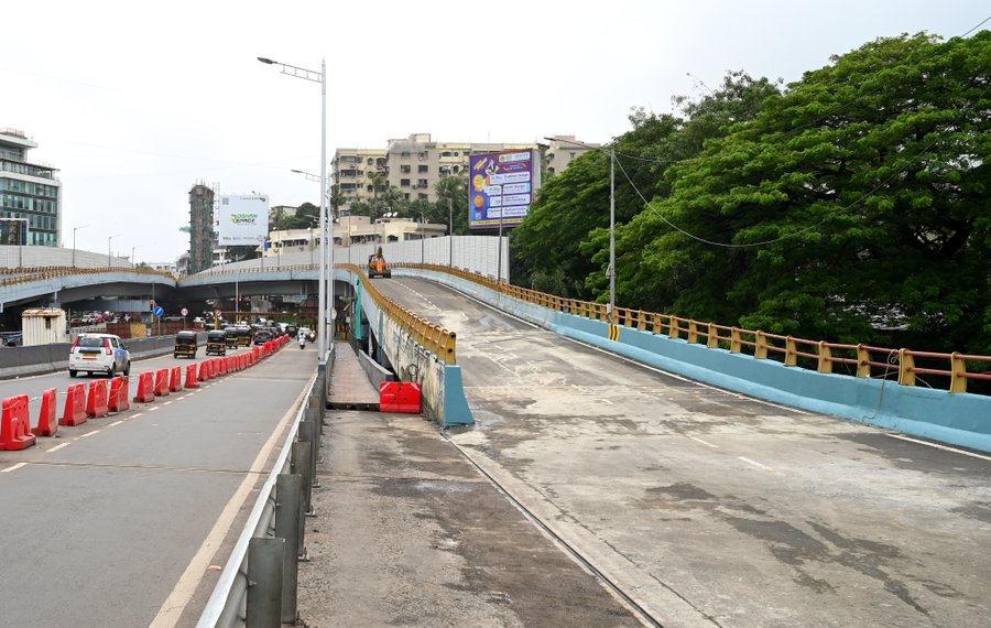 BMC completes Gokhale-Barfiwala bridge connecting work in 78 days; Flyover to open on July 4