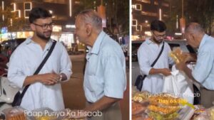 82-Year-Old Borivali Snack Seller Wins Hearts on Social Media
