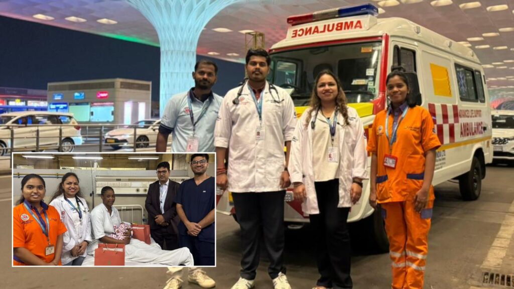 Baby Girl Born Inside Ambulance at Mumbai Airport During Early-Morning Emergency