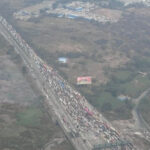Aerial Images Show Massive Traffic Jam on Mumbai–Pune Expressway