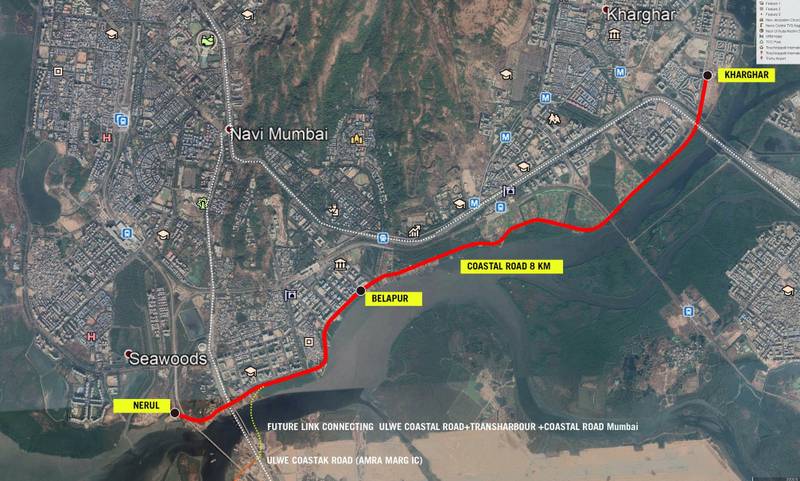 Navi Mumbai to Get Kharghar Coastal Road for Faster Airport Connectivity