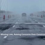 Potholes Appear on Mumbai-Pune Expressway’s New Missing Link Bridge